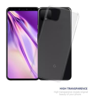 Google PIXEL 4 XL Skal Fodral Case (Transparent)
