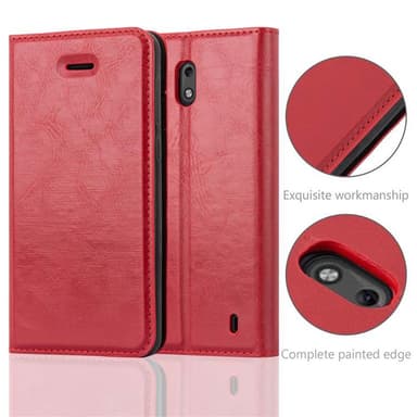 Nokia 2 2017 Skal Fodral Case (Röd)