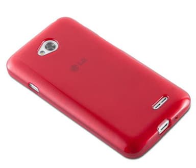 LG L70 (1. SIM) Skal Fodral Case (Röd)