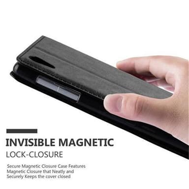 Sony Xperia Z1 Skal Fodral Case (Svart)