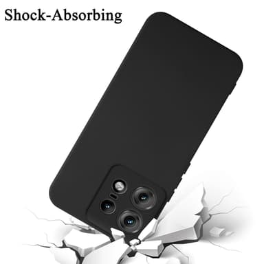 Motorola Edge 50 Pro Skal Fodral Case (Svart)