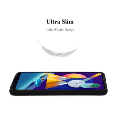 Skal Samsung Galaxy A11 / M11 Fodral Case (Svart)