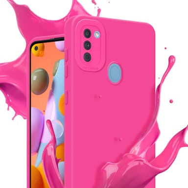 Samsung Galaxy A11 / M11 Skal Fodral Case (Rosa)