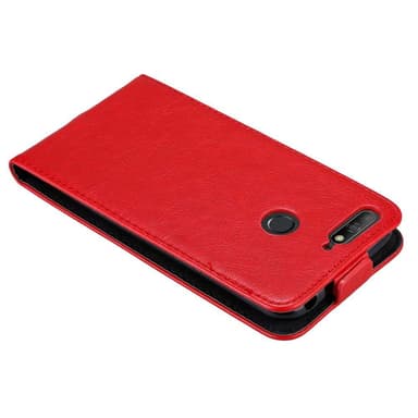 Honor 7A / Huawei Y6 PRIME 2018 Flipfodral Skal (Röd)