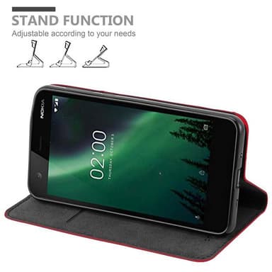 Nokia 2 2017 Skal Fodral Case (Röd)
