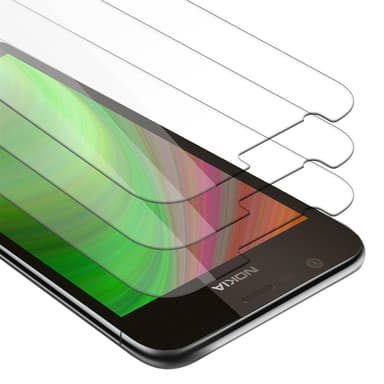 Nokia 1 2018 3x Skyddsglas Skyddsfilm Skärmskydd