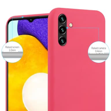 Skal Samsung Galaxy A13 5G Fodral Case (Röd)