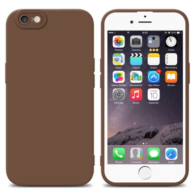 iPhone 6 PLUS / 6S PLUS Skal Fodral Case (Brun)