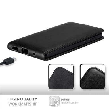 Nokia 6.1 Flipfodral Skal (Svart)