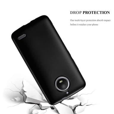 Skal Motorola MOTO E4 Fodral Case (Svart)