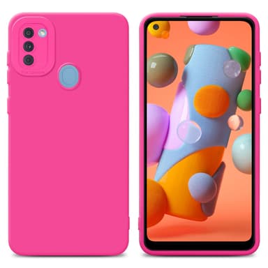 Samsung Galaxy A11 / M11 Skal Fodral Case (Rosa)