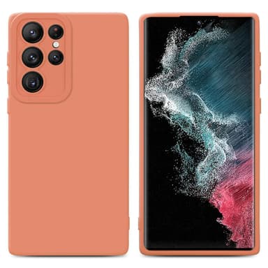 Samsung Galaxy S22 ULTRA Skal Fodral Case (Orange)
