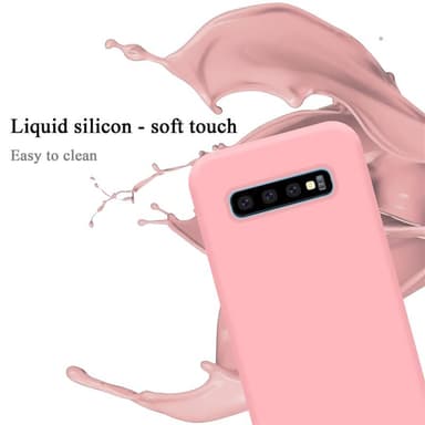 Samsung Galaxy S10 PLUS Skal Fodral Case (Rosa)