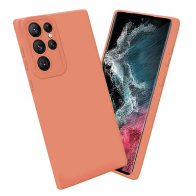 Samsung Galaxy S22 ULTRA Skal Fodral Case (Orange)