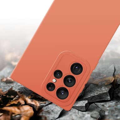 Samsung Galaxy S22 ULTRA Skal Fodral Case (Orange)