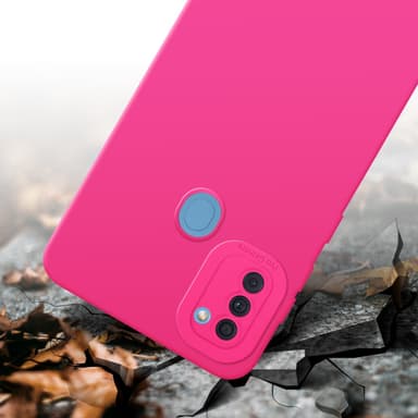 Samsung Galaxy A11 / M11 Skal Fodral Case (Rosa)