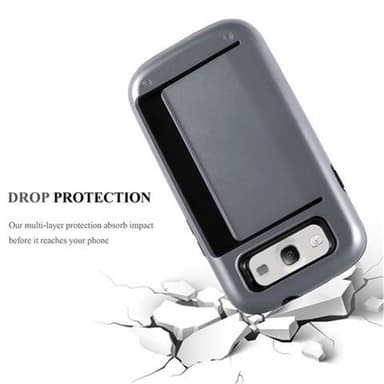 Samsung Galaxy S3 / S3 NEO Skal Fodral Case (Silver)