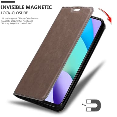 Xiaomi RedMi 10 Skal Fodral Case (Brun)