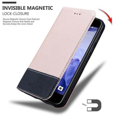 HTC U PLAY Skal Fodral Case (Rosa)