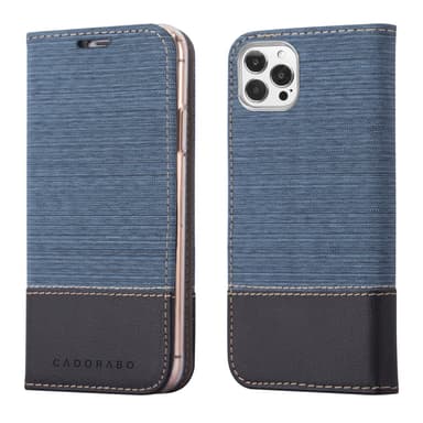 iPhone 13 PRO MAX Plånboksfodral Skal (Blå)