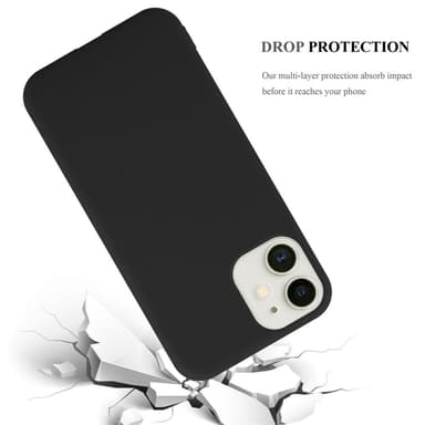 Skal iPhone 12 MINI Fodral Case (Svart)