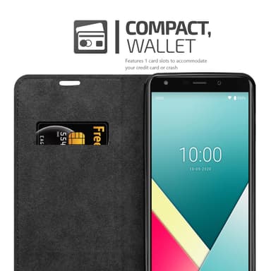 WIKO Y61 Skal Fodral Case (Svart)