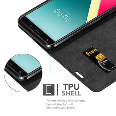 WIKO Y61 Skal Fodral Case (Svart)