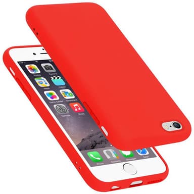 iPhone 6 / 6S Skal Fodral Case (Röd)