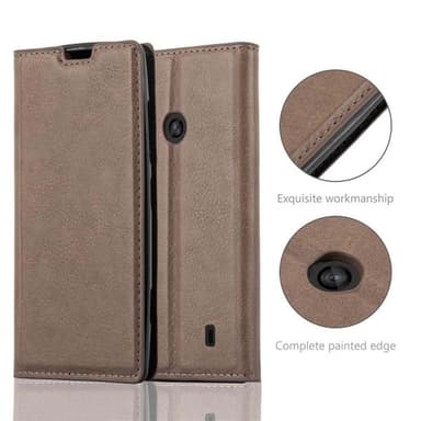 Nokia Lumia 520 / 521 Skal Fodral Case (Brun)