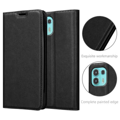 Motorola EDGE 20 LITE / FUSION Skal Fodral Case (Svart)