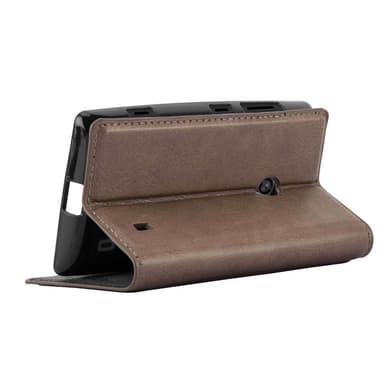 Nokia Lumia 520 / 521 Skal Fodral Case (Brun)