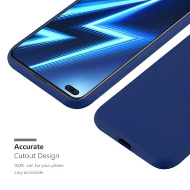 Skal Realme 6 PRO Fodral Case (Blå)