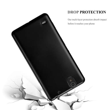 Skal Sony Xperia C4 Fodral Case (Svart)