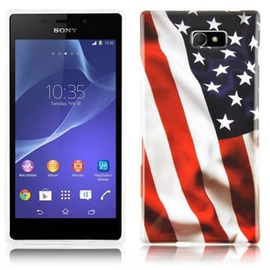 Sony Xperia M2 / M2 AQUA Skal Fodral Case (Röd)