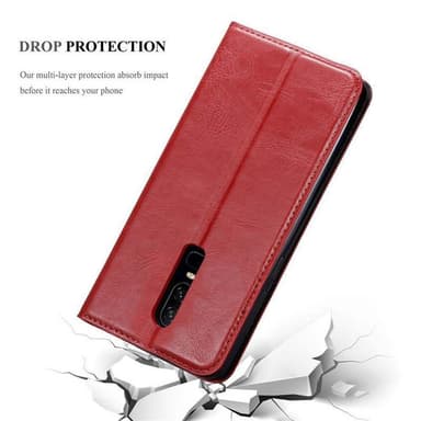 OnePlus 6 Skal Fodral Case (Röd)