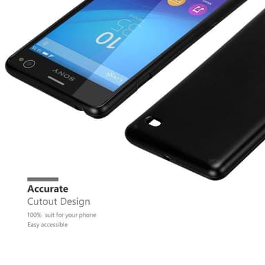 Skal Sony Xperia C4 Fodral Case (Svart)