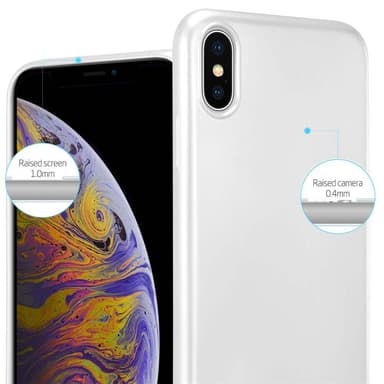 Skal iPhone XS MAX Fodral Case (Silver)