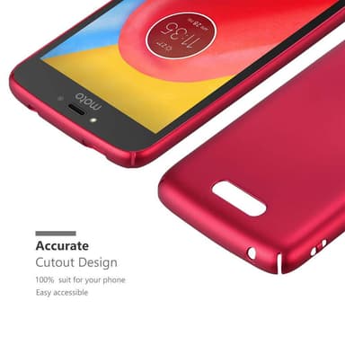 Motorola MOTO C Skal Fodral Case (Röd)