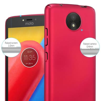Motorola MOTO C Skal Fodral Case (Röd)