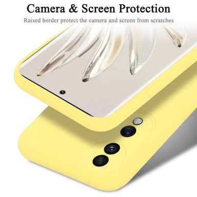 Honor 70 Skal Fodral Case (Gul)