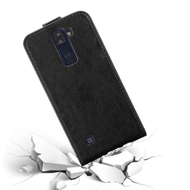 LG K8 2016 Flipfodral Skal (Svart)
