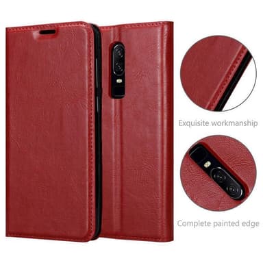OnePlus 6 Skal Fodral Case (Röd)