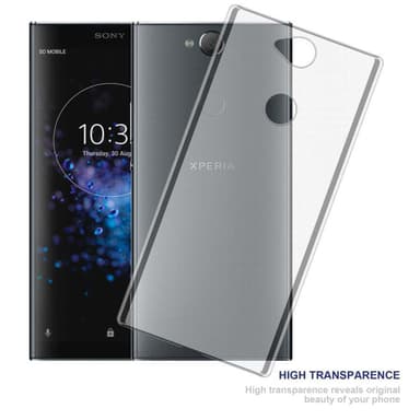 Sony Xperia XA2 PLUS Skal Fodral Case (Transparent)