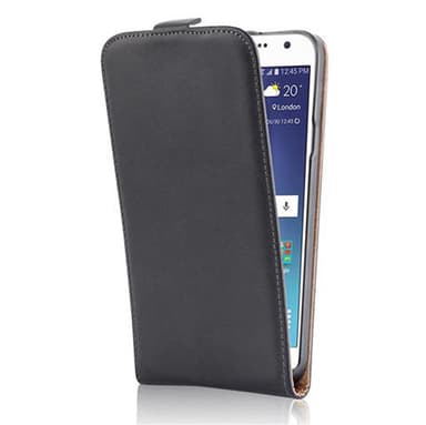 Samsung Galaxy J7 2015 Flipfodral Skal (Svart)