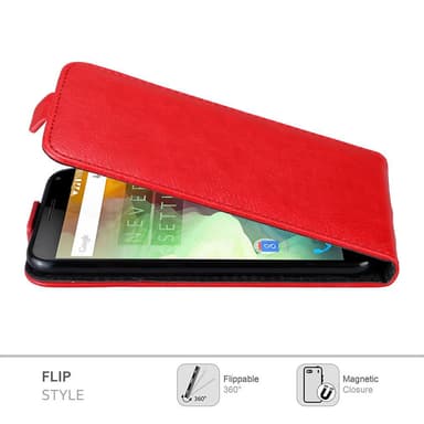 OnePlus 2 Flipfodral Skal (Röd)