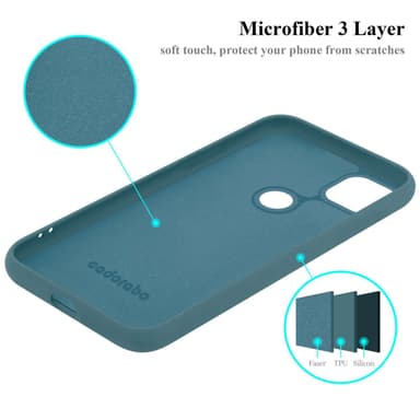 Google PIXEL 4A 5G Skal Fodral Case (Grön)