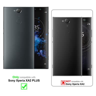 Sony Xperia XA2 PLUS Skal Fodral Case (Transparent)