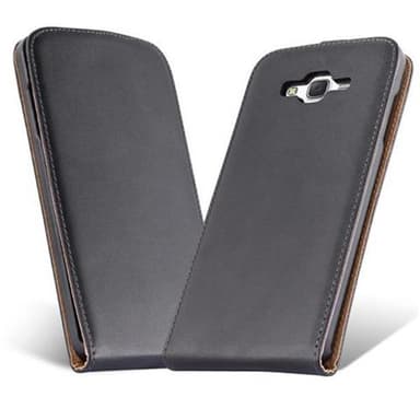 Samsung Galaxy J7 2015 Flipfodral Skal (Svart)
