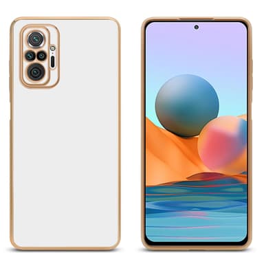 Xiaomi RedMi NOTE 10 PRO Skal Fodral Case (Vit)