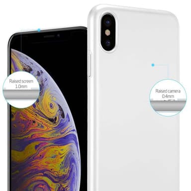 iPhone XS MAX Skal Fodral Case (Silver)